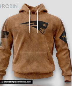 NFL New England Patriots Hoodie Special Salute To Service For Veterans Day Full Printed Hoodie