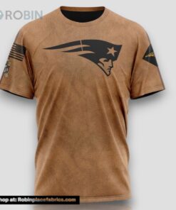 NFL New England Patriots T Shirt Special Salute To Service For Veterans Day Full Printed T Shirt