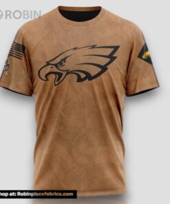 NFL Philadelphia Eagles T Shirt Special Salute To Service For Veterans Day Full Printed T Shirt