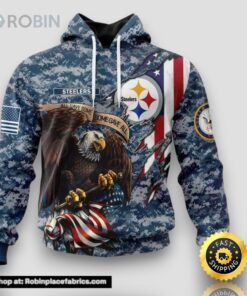 NFL Pittsburgh Honor Us Navy Veterans 3D Hoodie NFL Pittsburgh Honor Us Navy Veterans 3D Hoodie