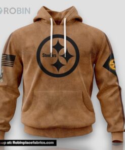 NFL Pittsburgh Steelers Hoodie Special Salute To Service For Veterans Day Full Printed Hoodie