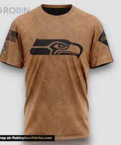 NFL Seattle Seahawks T Shirt Special Salute To Service For Veterans Day Full Printed T Shirt