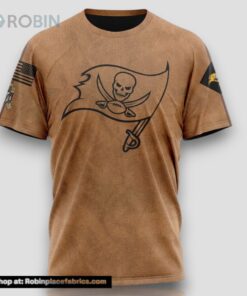 NFL Tampa Bay Buccaneers T Shirt Special Salute To Service For Veterans Day Full Printed T Shirt