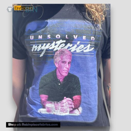 Official Epstein Unsolved Mysteries Shirt