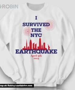 Official I Survived The NYC Earthquake April 5th 2024 Shirt