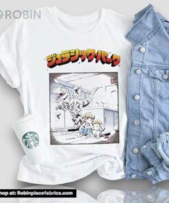 Official Jurassic Park Kunstdruck Anime Shirt Official Jurassic Park Kunstdruck Anime Shirt