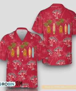 Palm Trees Hawaii Fireball Hawaiian Shirt