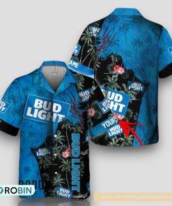 Personalized Aloha Bud Light God Hawaiian Shirt