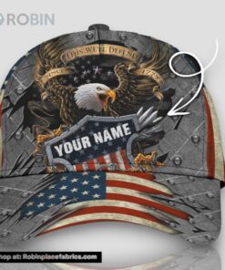 Personalized Army Veteran This Well Defend Since 1775 All Over Print Baseball Cap A Great Gift For Veterans Day