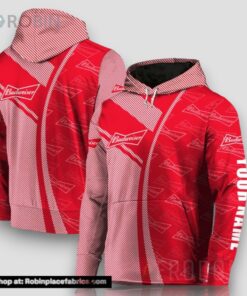 Personalized Budweiser Pullover Hoodie