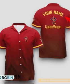 Personalized Captain Morgan Gradient Hawaiian Shirt