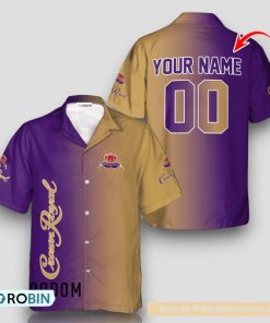 Personalized Gradient Crown Royal Hawaiian Shirt