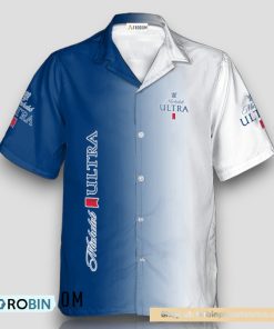 Personalized Gradient Michelob ULTRA Hawaiian Shirt