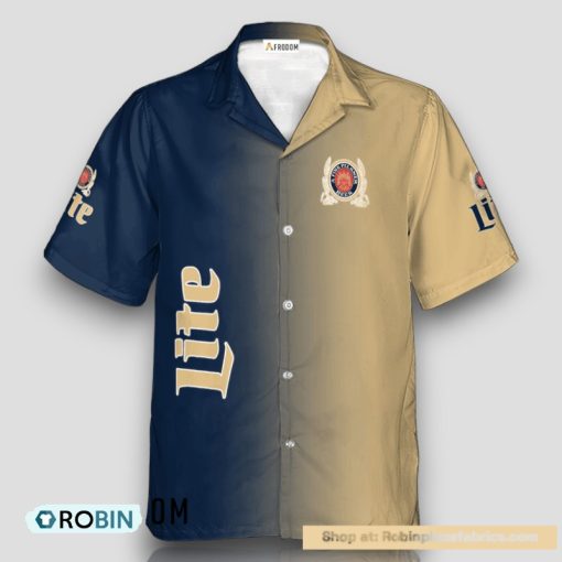 Personalized Gradient Miller Lite Hawaiian Shirt