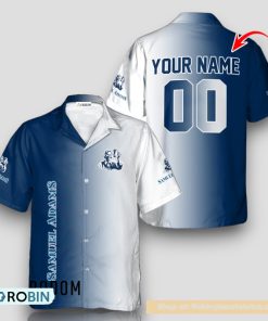 Personalized Gradient Samuel Adams Hawaiian Shirt