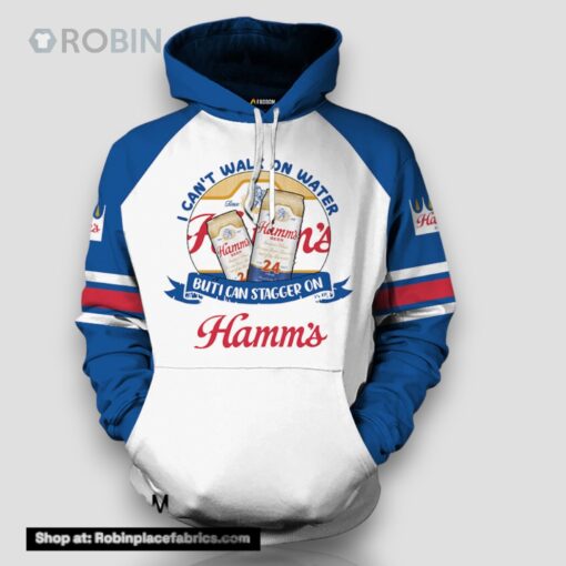 Personalized I Can Stagger On Hamm’s Beer 3D Print Hoodie and Zip up