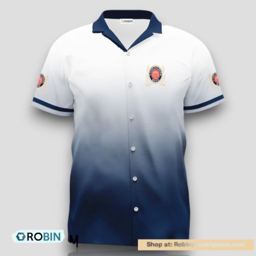 Personalized Miller Lite Gradient Hawaiian Shirt