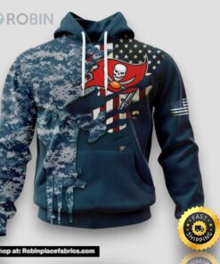 Personalized NFL Tampa Bay Buccaneers Hoodie Special Navy Camouflage Veteran Design 3D Hoodie Unisex Hoodie Personalized NFL Tampa Bay Buccaneers Hoodie Special Navy Camouflage Veteran Design 3D Hoodie Unisex Hoodie