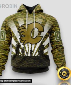 Personalized NHL Calgary Flames All Over Print 3D Hoodie Military Camouflage Kits For Veterans Day And Rememberance Day Personalized NHL Calgary Flames All Over Print 3D Hoodie Military Camouflage Kits For Veterans Day And Rememberance Day