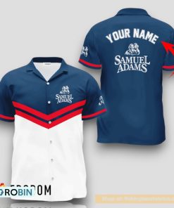 Personalized Samuel Adams Blue Tennis Hawaiian Shirt