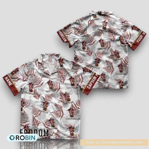 Personalized Tropical Captain Morgan Hawaiian Shirt