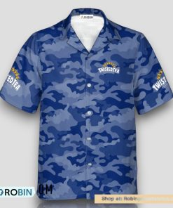 Personalized Twisted Tea Blue Camouflage Hawaiian Shirt Personalized Twisted Tea Blue Camouflage Hawaiian Shirt