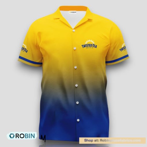 Personalized Twisted Tea Gradient Hawaiian Shirt