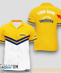 Personalized Twisted Tea Yellow Tennis Hawaiian Shirt