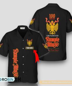 Personalized Vintage Rumple Minze Gin Hawaiian Shirt