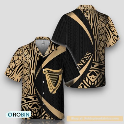 Polynesian Samoan Guinness Hawaiian Shirt