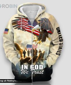 Premium In God We Trust Veteran Day Hoodie Premium In God We Trust Veteran Day Hoodie