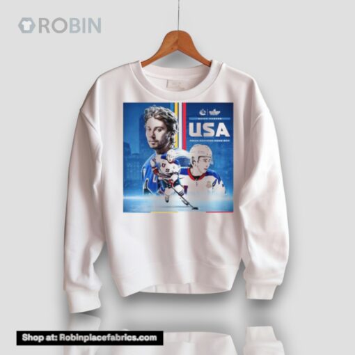 Quinn Hughes Named To Team Usa For The 4 Nations Face Off Shirt