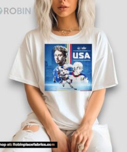 Quinn Hughes Named To Team Usa For The 4 Nations Face Off Shirt