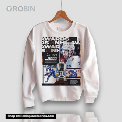 Quinn Hughes Nhl Awards James Norris Memorial Trophy 2024 Shirt
