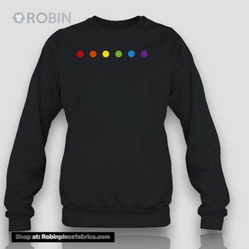 Rainbow Polka Dot Gay Pride Colors Shirt