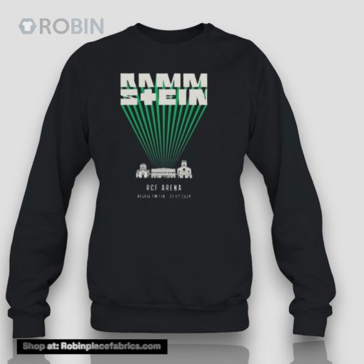Rammstein Europe Stadium Tour Rcf Arena, Reggio Emilia 2024 Evenunisex Shirt