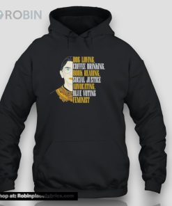 Rbg Dog Loving Coffee Drinking Book Reading Social Justice Advocating Blue Voting Feminisunisex Shirt Rbg Dog Loving Coffee Drinking Book Reading Social Justice Advocating Blue Voting Feminisunisex Shirt