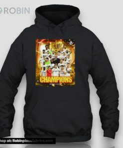 Real Madrid Receives Its 36th Laliga Ea Sports Title Congratulations Champion 2023 24 Unisex Shirt