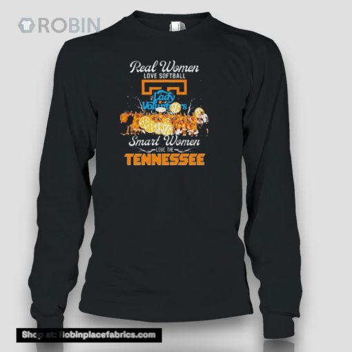 Real Women Love Softball Smart Women Love The Tennessee 2024 Shirt
