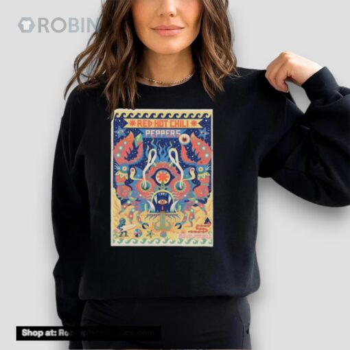 Red Hot Chili Peppers At Virginia Beach June 28 2024 Shirt