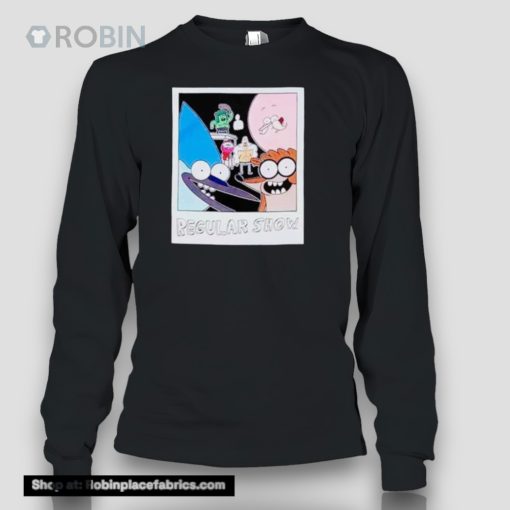 Regular Show Group Instant Photo Shirt
