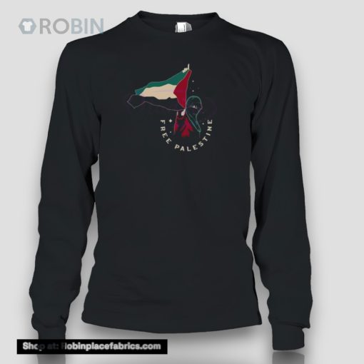 Retro Free Palestine We Support You Shirt