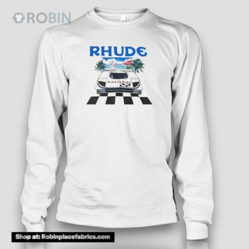 Rhude Miami 22 Race Car Shirt