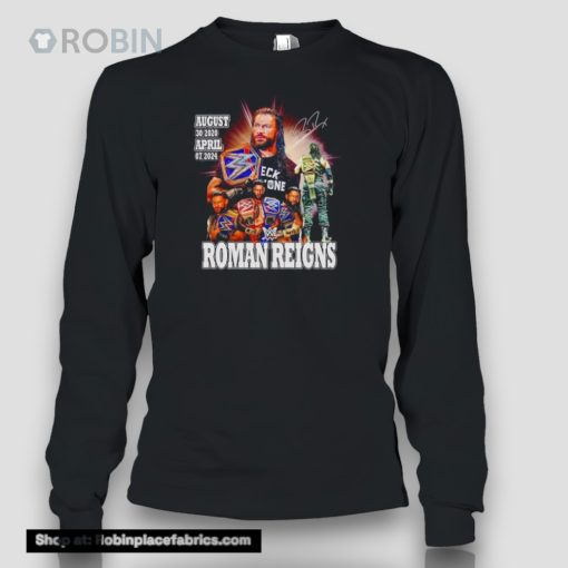 Roman Reigns Wwe 2024 Signature Shirt