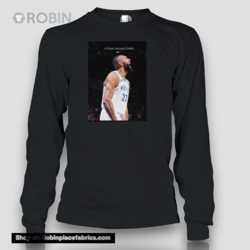 Rudy Gobert Nike A Giant Among Giants 4x Defensive Player Of The Year Shirt