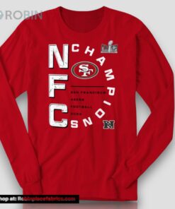 San Francisco 49ers 2023 NFC Champions Football Super Bowl LVIII Shirt