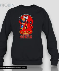 San Francisco 49ers Marvel Wolverine And Deadpool True Friends Shirt San Francisco 49ers Marvel Wolverine And Deadpool True Friends Shirt