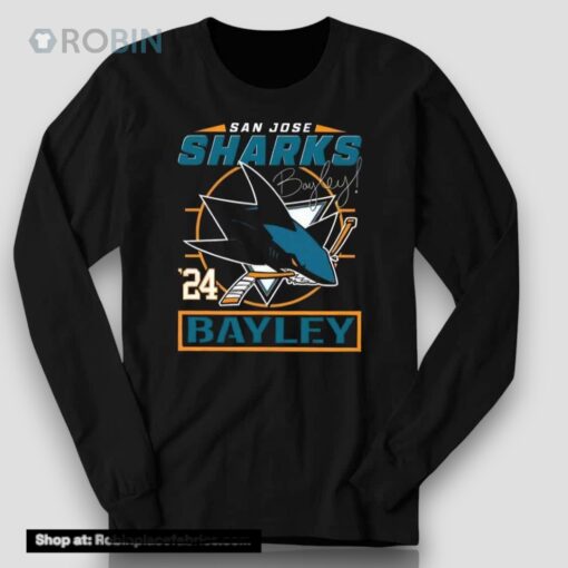 San Jose Sharks 24 Bayley Shirt