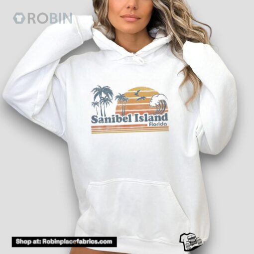 Sanibel Island Beach Florida Vintage Spring Break 70s Retro Men’s Unisex Shirt