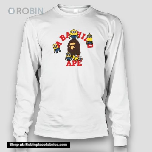 Sapnap Bape X Minions College Shirt